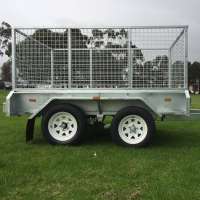 Hot Dip Galvanized Fully Weld 8X5 Car Box Trailer