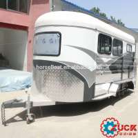 2HAL-D 2 horse trailer angle load deluxe version